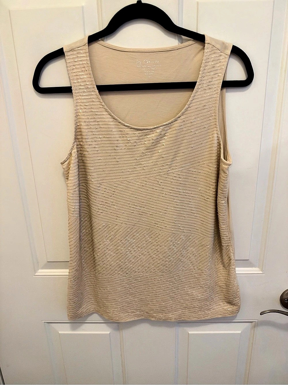 Eileen Fisher Tank Top in Beige Size Medium